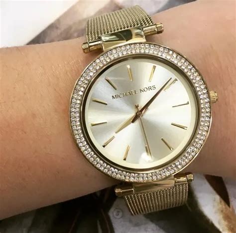 michael kors 3368|Michael Kors Darci Gold Tone Stainless Steel Ladies Watch .